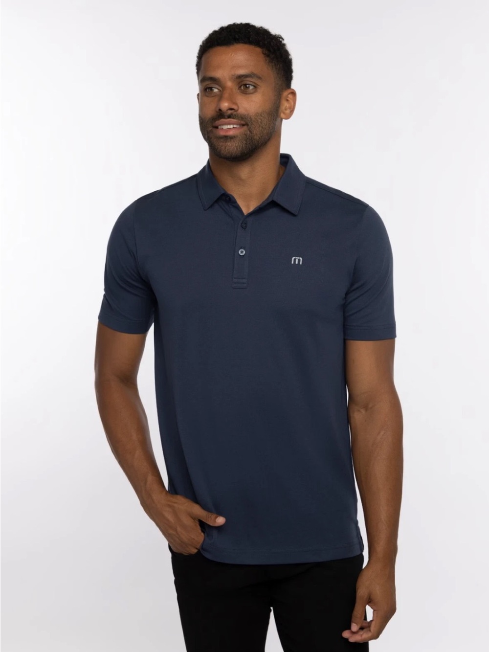 Travis Mathew Tour Guide Golf Polo Shirt Men’s XL Pima Cotton Blend Performance